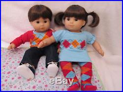 american girl doll twins boy and girl