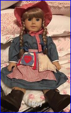 American Girl Doll Kirsten Pleasant Company Meet Outfit Dress ONLY RETIRED