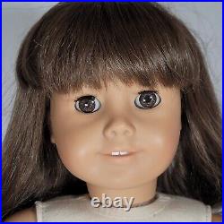 18 American Girl Doll 1989 White Body Samantha Tawny Slate PC Pleasant Company