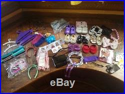 18 American Girl Doll with 86 pc clothing & accessories lot outfits, shoes Addy