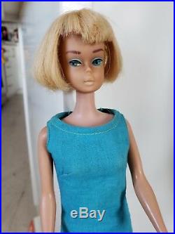 1958 AMERICAN GIRL Barbie doll Blonde original Outfit #1620 J. Designer 1950's