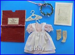 1989 Pleasant Company Kirsten Birthday Outfit American Girl Dress Wreath Book