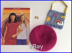 2008 American GIRL Doll IVY Julies Friend Meet Outfit withBook + Accessories