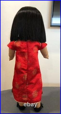 2008 Ivy Ling American Girl Doll in Meet Outfit with Dress, Romper, Accessories