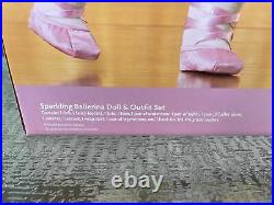 2021 American Girl Sparkling Ballerina Doll & Outfit Set New in Box Dark Hair