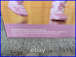 2021 American Girl Sparkling Ballerina Doll & Outfit Set New in Box Dark Hair