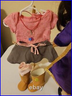 2 American Girl Dolls Dressed in Nutcracker Collection Clothes Lot