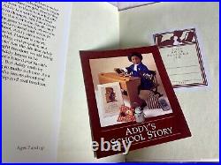 ADDY 1994 SCHOOL Outfit HC BOOK CARD Pleasant Company American Girl Doll