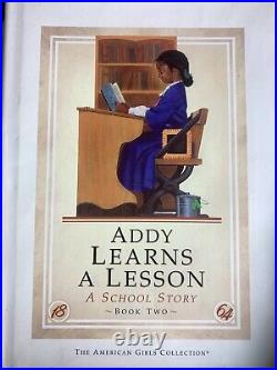 ADDY 1994 SCHOOL Outfit HC BOOK CARD Pleasant Company American Girl Doll