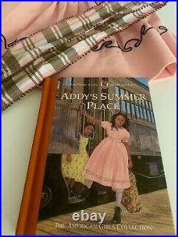 ADDY CAPE ISLAND DRESS RIBBON BOOK Set Rare Pleasant Company American Girl Doll