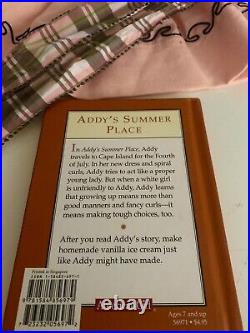 ADDY CAPE ISLAND DRESS RIBBON BOOK Set Rare Pleasant Company American Girl Doll