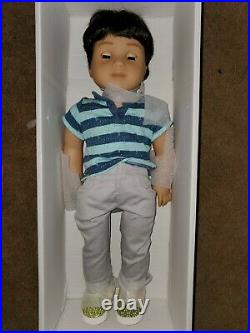 AMERICAN GIRL BOY DOLL Truly Me #75 Brown Hair and Eyes Adorable Outfit book box
