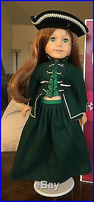 AMERICAN GIRL DOLL FELICITY RETIRED 18 NEW IN BOX With GREEN VICTORIAN OUTFIT