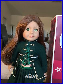 AMERICAN GIRL DOLL FELICITY RETIRED 18 NEW IN BOX With GREEN VICTORIAN OUTFIT