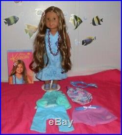 AMERICAN GIRL DOLL KANANI IN MEET With2 MORE ORIGINAL OUTFITS AND BOOK