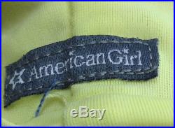 AMERICAN GIRL Dark Brown Hair Brown Eyes Yellow Gray Tennis Outfit Doll B4138
