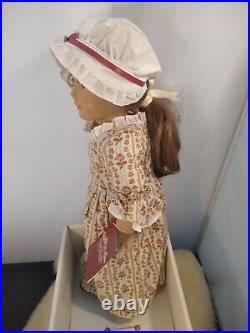AMERICAN GIRL FELICITY DOLL PLEASANT COMPANY ORGINAL OUTFIT With BONNET & PAPERS