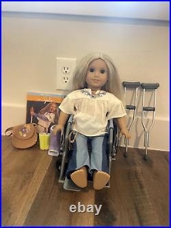 AMERICAN GIRL Julie Doll and Retired / Discontinued Accessories