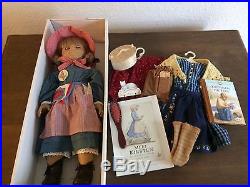 American Girl Kirsten Doll With Meet, School, Checked Dress Outfits