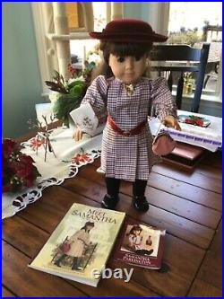 AMERICAN GIRL PLEASANT CO. Samantha Doll, Classic Meet Outfit & Accessories, Box