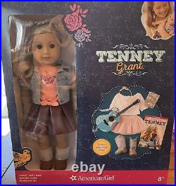 AMERICAN GIRL TENNEY GRANT Bundle Doll Book Spotlight Outfit Guitar NIB