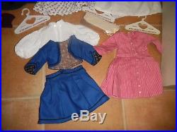 Addy American Girl Doll Lot of SIX Outfits Pleasant Company Doll