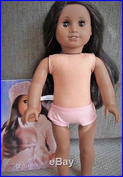 Aerican Girl Doll GOTY 2009 Sonali. Black hair. Meet outfit