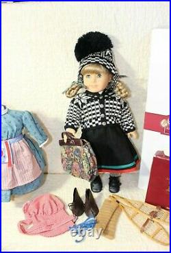 Am Girl Pleasant Comp Kirsten Meet /Winter Outfit Ret Snowshoes, Bag, Complete