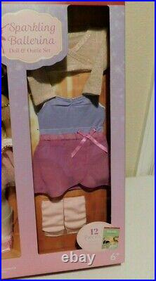 American Girl 18 Blonde Hair Sparkling Ballerina Doll & Outfit Set 12 Pieces