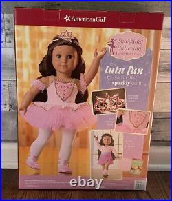 American Girl 18 Brown Hair Sparkling Ballerina Doll & Outfit Set 12 Pieces