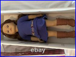 American Girl 18 Doll 2013 Saige Doll in box with extra outfit