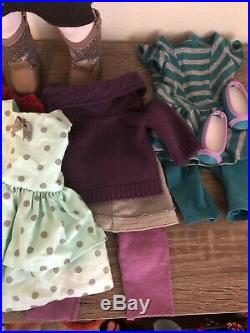 American Girl 18 Doll GOTY 2012 McKenna Lot School, Meet, And Extra Outfits