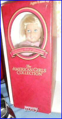 American Girl 18 Doll KIT AND RUTHIE IN CHRISTMAS OUTFIT HUGE LOT! WITH BOXES