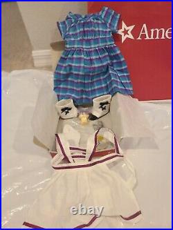 American Girl 18 Doll Retired Addy Special Edition Dress and Sewing Set NIB
