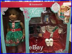American Girl 18 Kit doll w extra outfits NIB set lot
