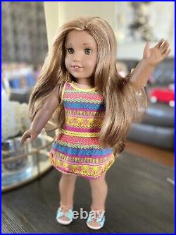 American Girl 18 doll Lea Clark Meet Outfit? FREE SHIP