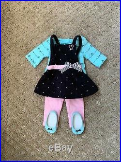 American Girl 2015 Grace Doll and Book with her Baking Outfit an Sleeping Outfit