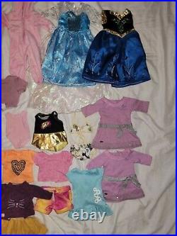 American Girl 6 Doll Lot+3 Wellie Wishers+ 2 Bitty Babies+ Clothes
