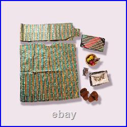 American Girl Addy KWANZAA CELEBRATION OUTFIT & ACCESSORIES INCOMPLETE SET
