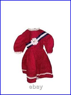 American Girl Addy Pleasant Company Patriotic Dress and Sash