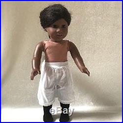 American Girl Addy Walker Doll Pleasant Company 1993 Orig. Meet Outfit