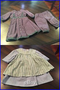 American Girl Addy Walker Huge Lot Bed Washstand Retired Outfits & Accessories