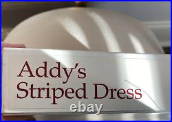 American Girl Addy's Striped Dress Outfit Brand New In Box RARE Long Retired