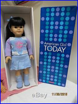 American Girl Asian MAG JLY #4 Black Hair Brown Eyes Retired Outfit & Doll HTF