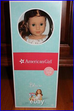 American Girl BLAIRE Wilson DOLL and BOOK plus her CASUAL OUTFIT DRESS Fast Ship