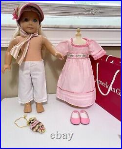 American Girl BeForever Retired 2012 Caroline 18 Doll With Meet Outfit