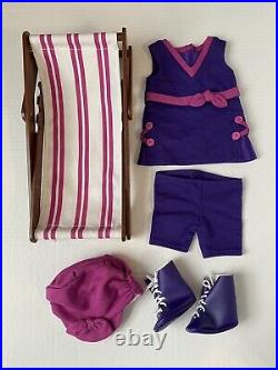 American Girl Beforever Rebecca Seashore Set Rare Retired Outfit