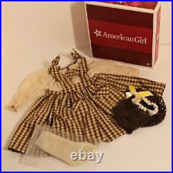 American Girl Birthday Outfit Dress Snood Retired New NIB VHTF