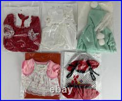 American Girl Bitty 15 Baby Doll, Quality Homemade, Lot of 5 Outfits
