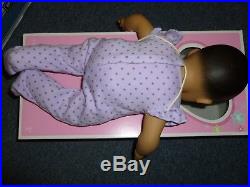 American Girl Bitty Baby BB4 Light Skin, Brown Hair, Many Outfits, Accessories